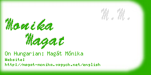 monika magat business card